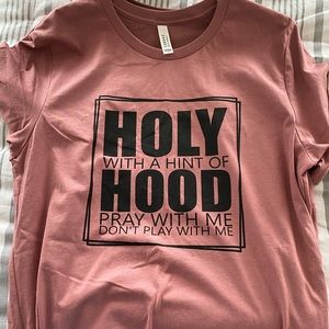 HOLY HOOD GRAPHIC TEE